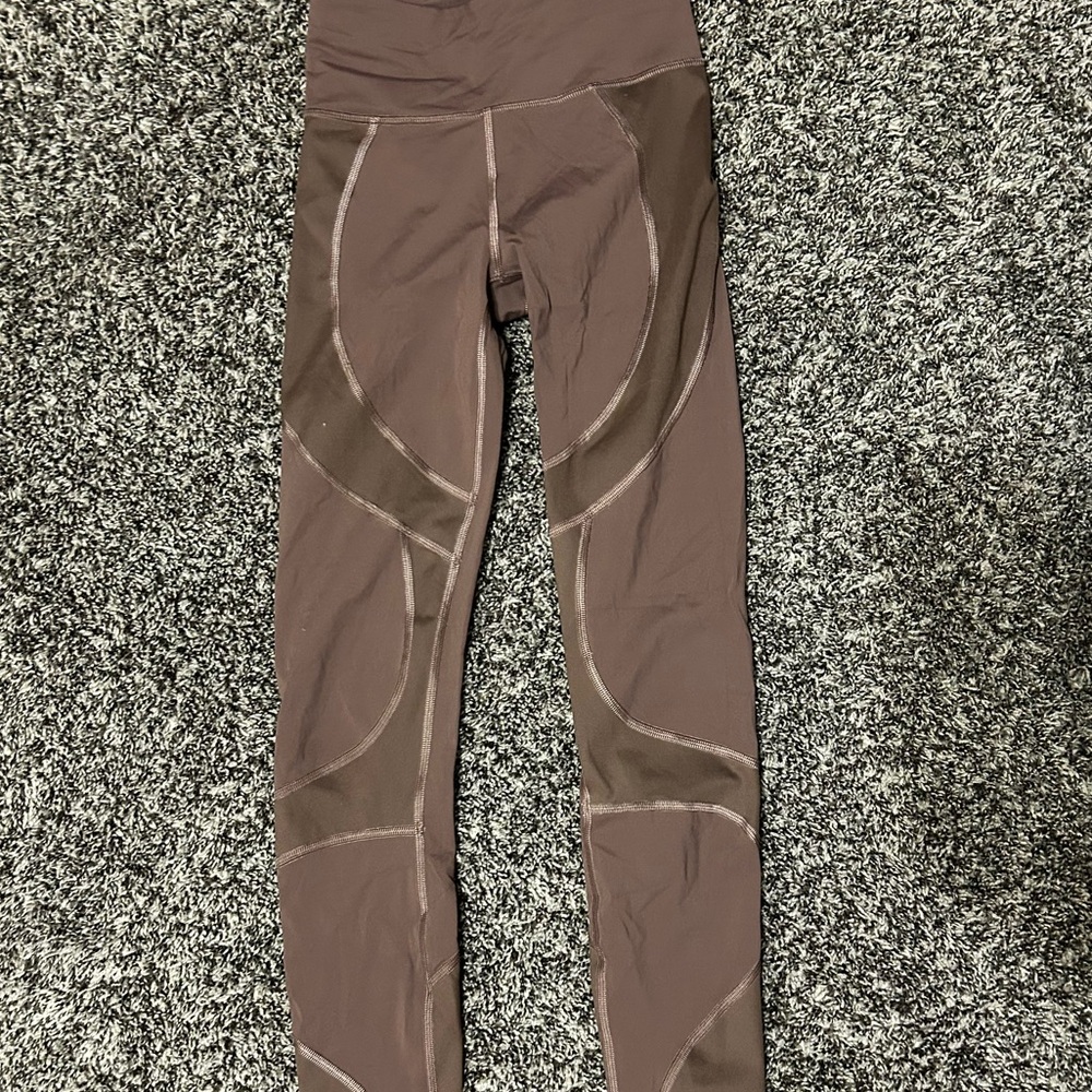 Lululemon Athletica Chocolate High-Waisted Leggings